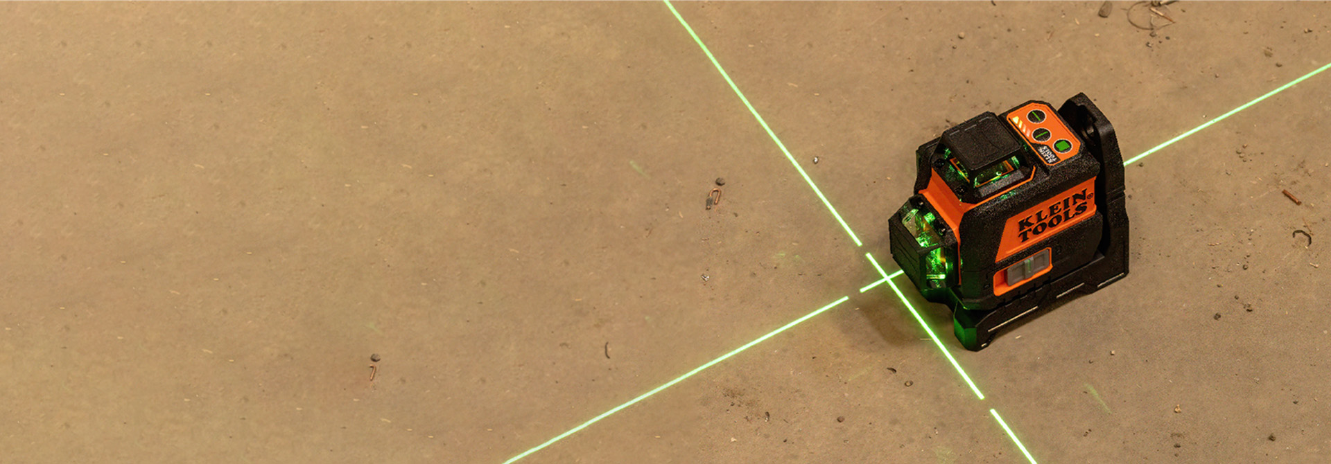 Compact Green Planar 
Laser Level